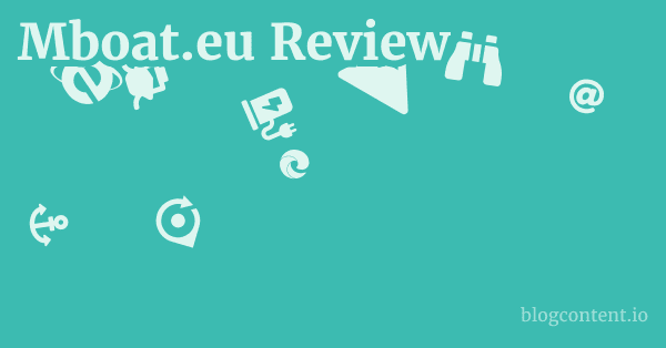Mboat.eu Review 1 by Partners