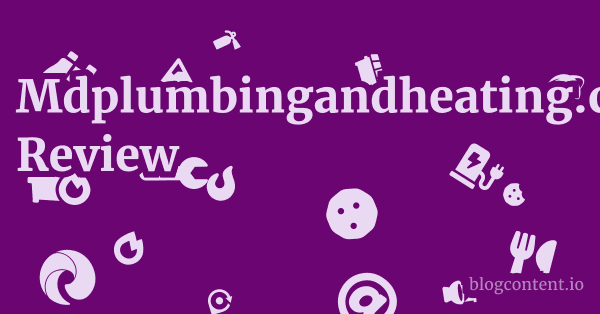 Mdplumbingandheating.co.uk Review 1 by Partners