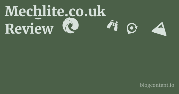 Mechlite.co.uk Review 1 by Partners