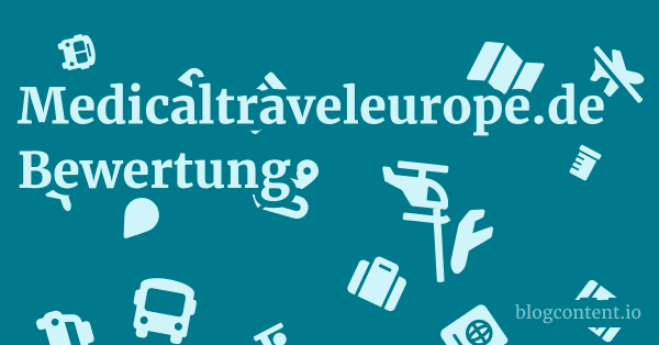 Medicaltraveleurope.de Bewertung 1 by Partners