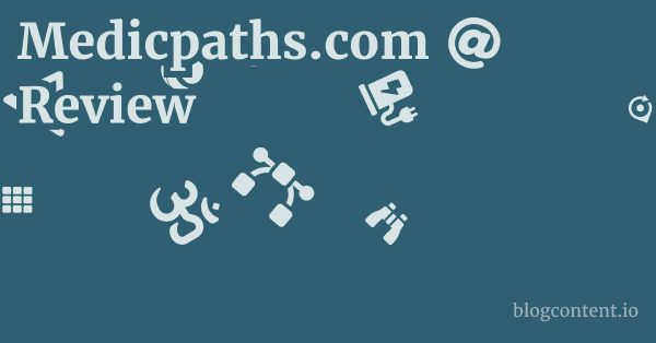 Medicpaths.com Review 1 by Partners