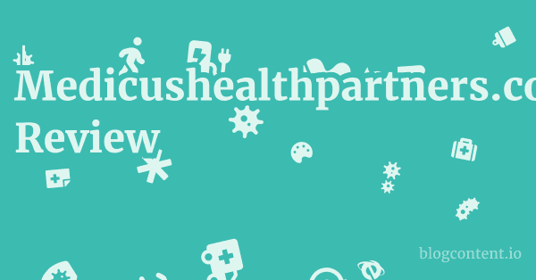 Medicushealthpartners.co.uk Review 1 by Partners