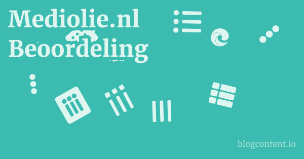 Mediolie.nl Beoordeling 1 by Partners