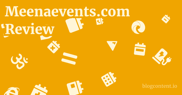 Meenaevents.com Review 1 by Partners