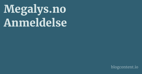 Megalys.no Anmeldelse 1 by Partners