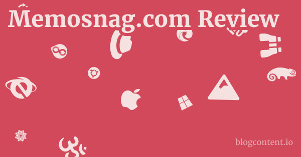 Memosnag.com Review 1 by Partners