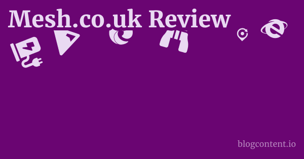 Mesh.co.uk Review 1 by Partners
