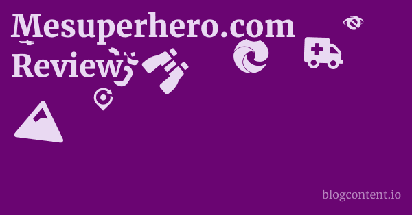 Mesuperhero.com Review 1 by Partners