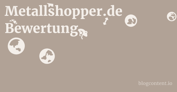 Metallshopper.de Bewertung 1 by Partners