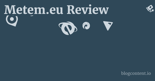 Metem.eu Review 1 by Partners