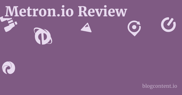 Metron.io Review 1 by Partners