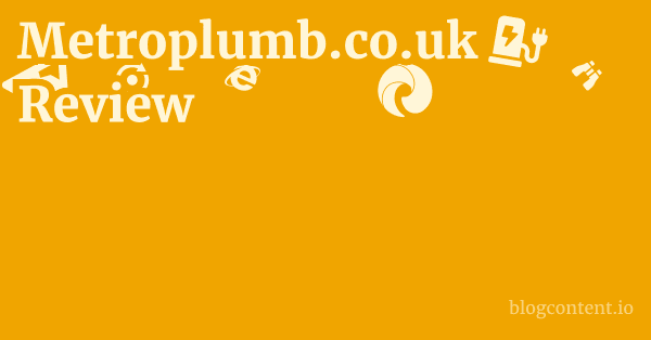 Metroplumb.co.uk Review 1 by Partners