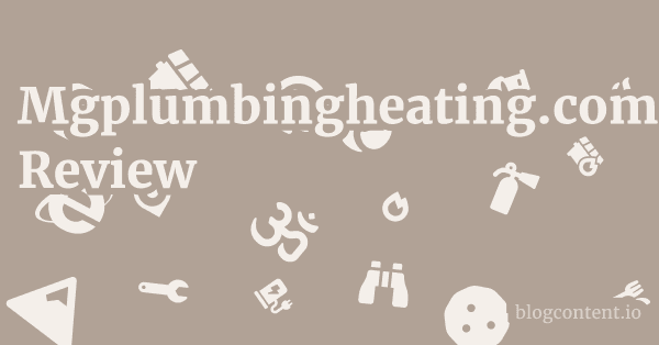 Mgplumbingheating.com Review 1 by Partners
