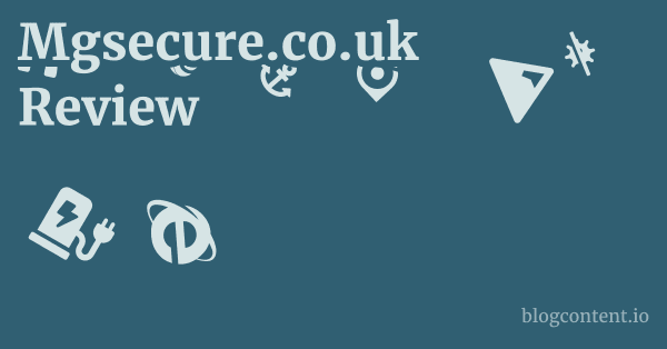 Mgsecure.co.uk Review 1 by Partners
