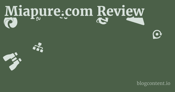 Miapure.com Review 1 by Partners