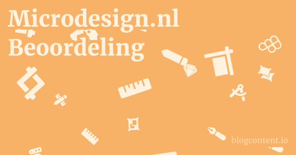 Microdesign.nl Beoordeling 1 by Partners