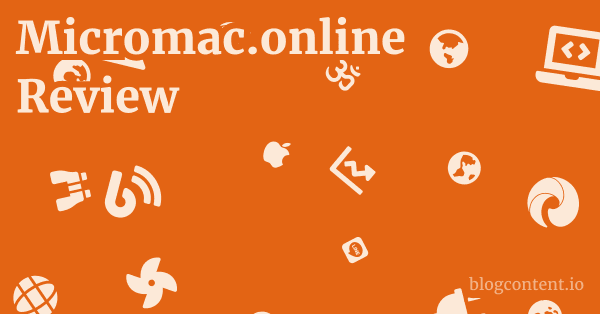 Micromac.online Review 1 by Partners