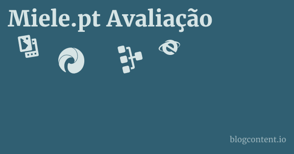 Miele.pt Avaliação 1 by Partners