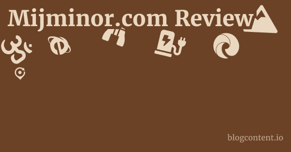 Mijminor.com Review 1 by Partners