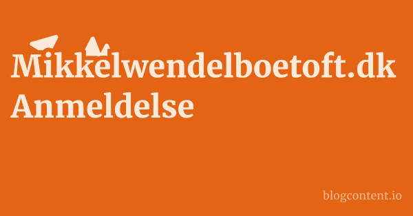 Mikkelwendelboetoft.dk Anmeldelse 1 by Partners