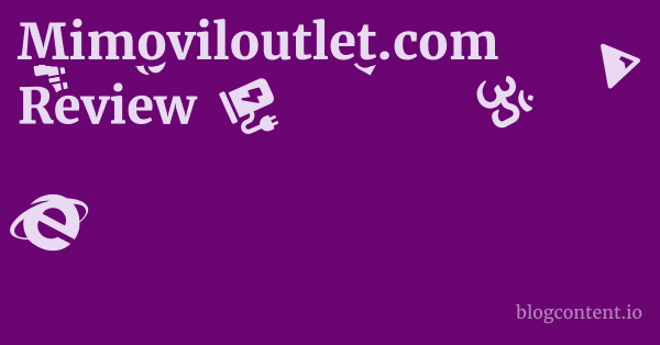 Mimoviloutlet.com Review 1 by Partners