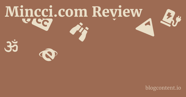 Mincci.com Review 1 by Partners