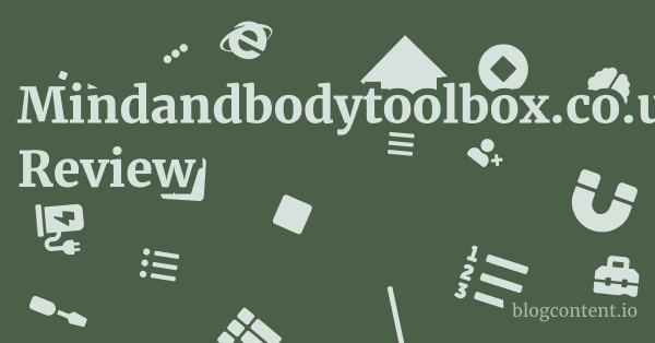 Mindandbodytoolbox.co.uk Review 1 by Partners