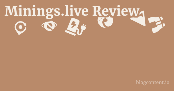 Minings.live Review 1 by Partners