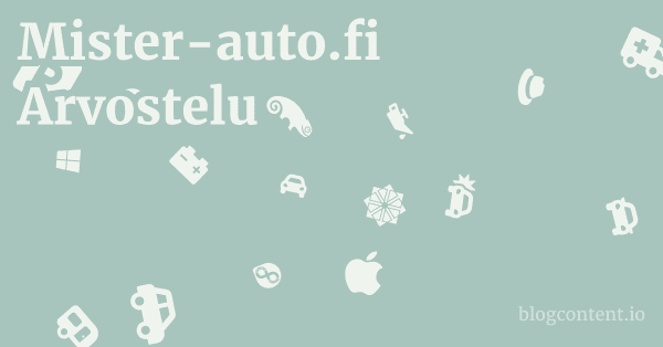 Mister-auto.fi Arvostelu