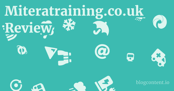Miteratraining.co.uk Review 1 by Partners