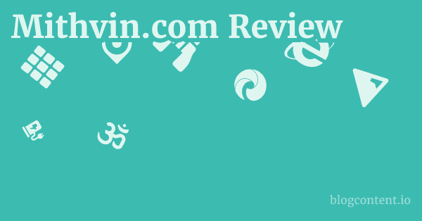 Mithvin.com Review 1 by Partners