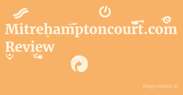 Mitrehamptoncourt.com Review 1 by Partners