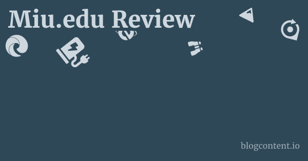 Miu.edu Review 1 by Partners