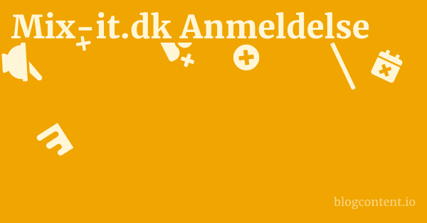 Mix-it.dk Anmeldelse 1 by Partners