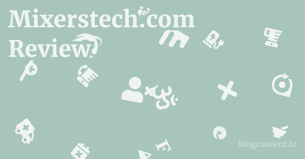 Mixerstech.com Review 1 by Partners