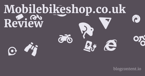 Mobilebikeshop.co.uk Review 1 by Partners