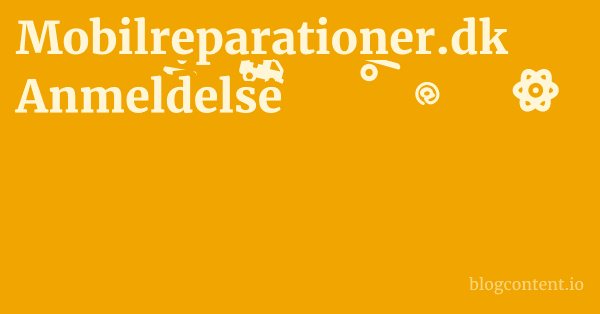 Mobilreparationer.dk Anmeldelse 1 by Partners