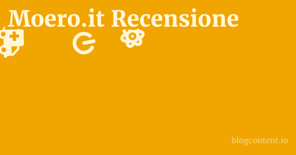 Moero.it Recensione 1 by Partners