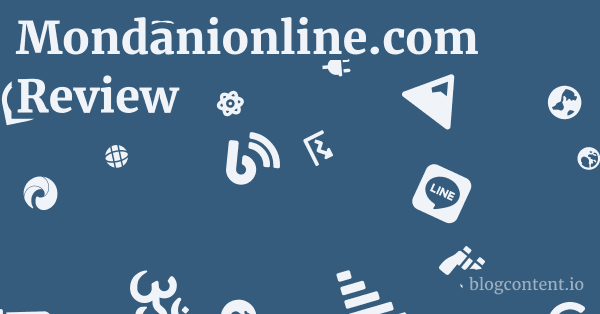 Mondanionline.com Review 1 by Partners