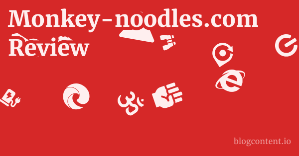 Monkey-noodles.com Review 1 by Partners