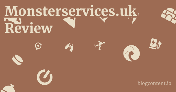 Monsterservices.uk Review 1 by Partners
