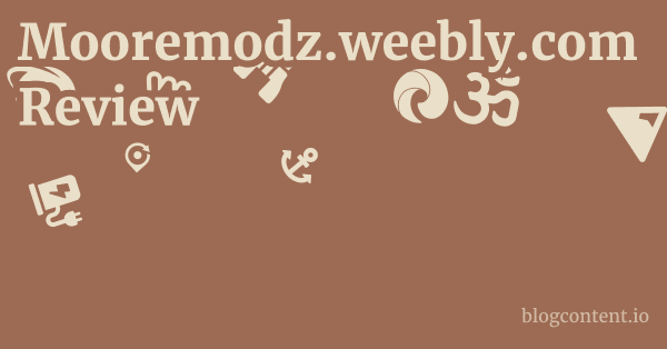 Mooremodz.weebly.com Review 1 by Partners