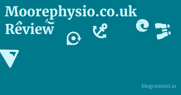 Moorephysio.co.uk Review 1 by Partners