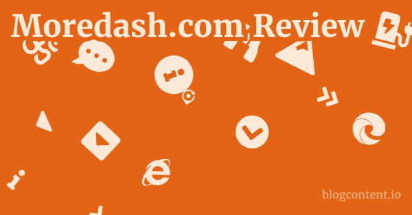 Moredash.com Review 1 by Partners