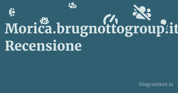 Morica.brugnottogroup.it Recensione 1 by Partners