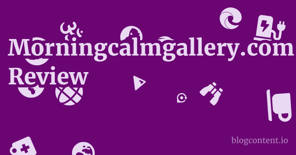 Morningcalmgallery.com Review 1 by Partners