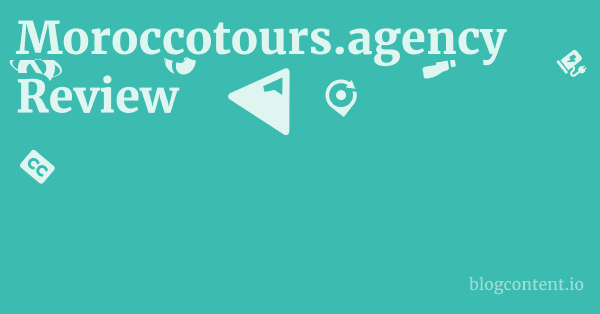 Moroccotours.agency Review 1 by Partners