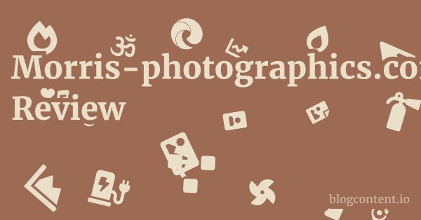 Morris-photographics.com Review 1 by Partners