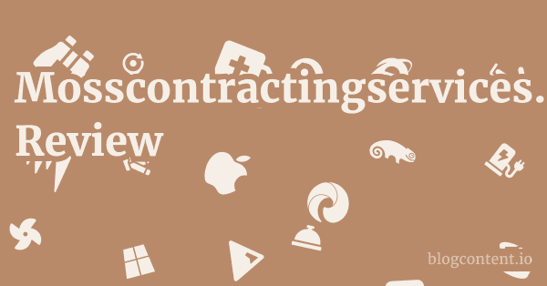 Mosscontractingservices.com Review 1 by Partners