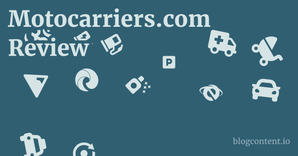Motocarriers.com Review 1 by Partners